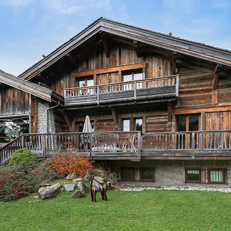 Chalet Luxueux 6 Avec Jacuzzi Et Home-cinéma à Megève, Proche Centre - Fr-1-569-93 Megève