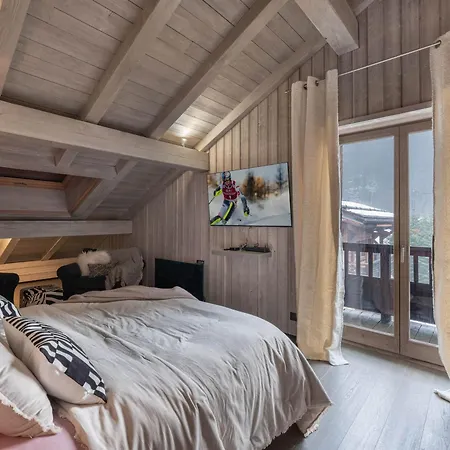 Chalet Luxueux 6 Avec Jacuzzi Et Home-cinema A Megeve, Proche Centre - Fr-1-569-93 Megeve