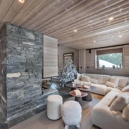 Chalet Luxueux 6 Avec Jacuzzi Et Home-cinema A Megeve, Proche Centre - Fr-1-569-93
